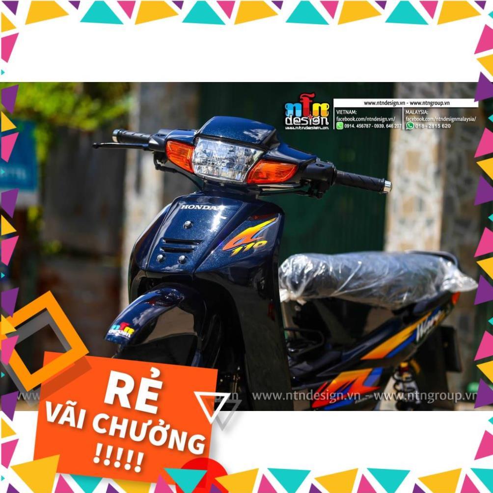 Tem Rời Wave  Nhỏ Mẫu Zin Đen Vàng