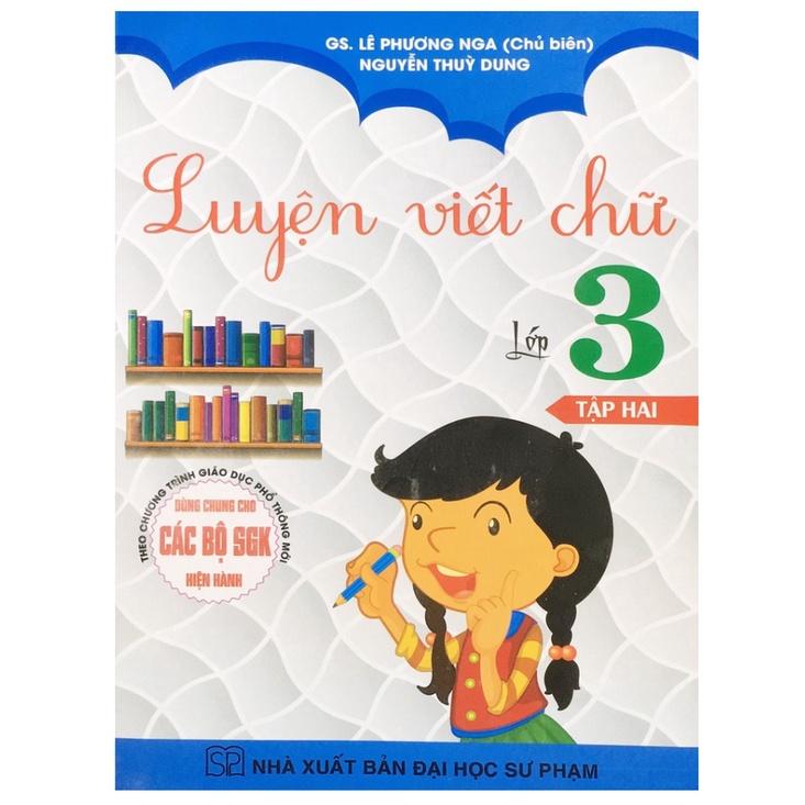 Sách Luyện viết chữ lớp 3  - HA