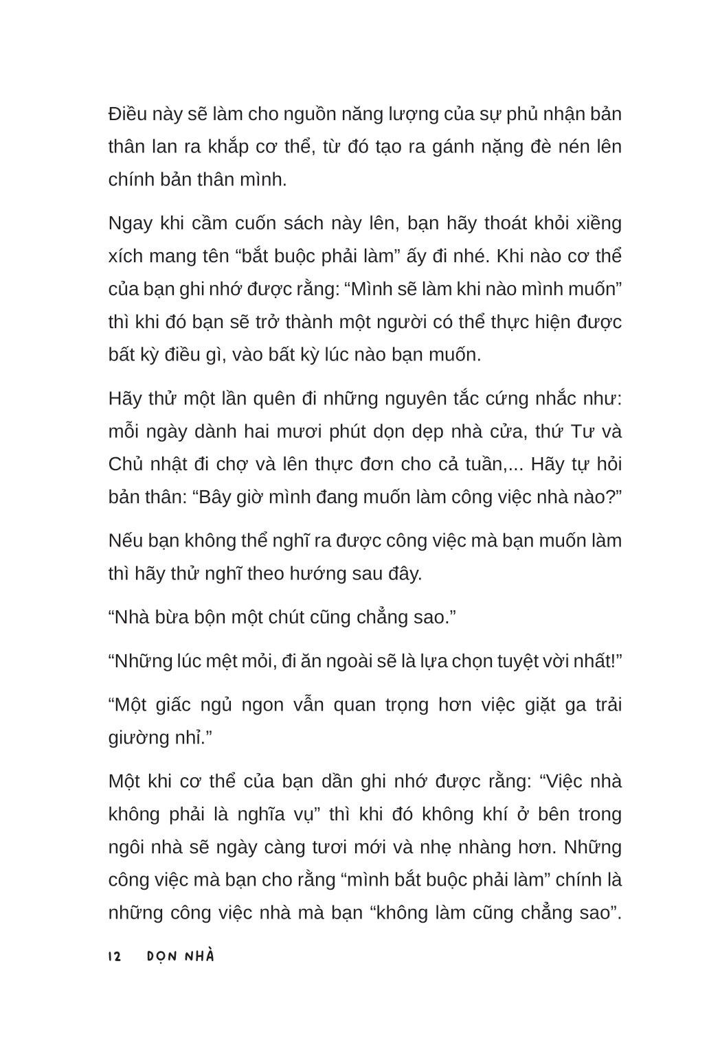 Bí Quyết Tối Giản Cho Người Bận Rộn - Đừng Để Việc Nhà Trở Thành Gánh Nặng Của Bạn - Dọn Nhà