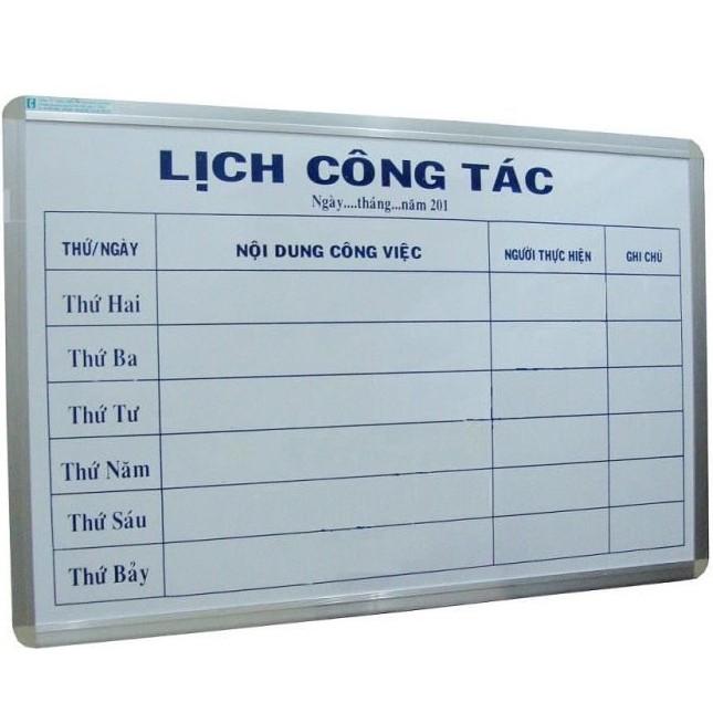 Bảng Lịch Công Tác 60x100