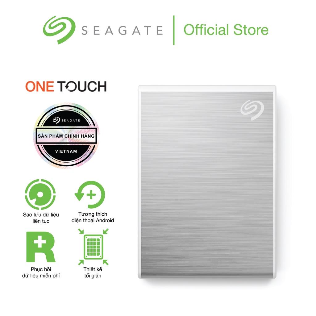 Ổ cứng Seagate One Touch SSD 1TB USB_C 3.0 + Giải cứu Dữ liệu miễn phí_Hàng chính hãng