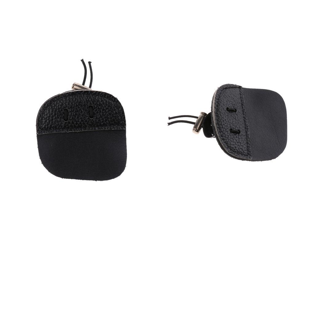 2Pcs Comfortable Double Finger Under Tab Finger Protect Gear