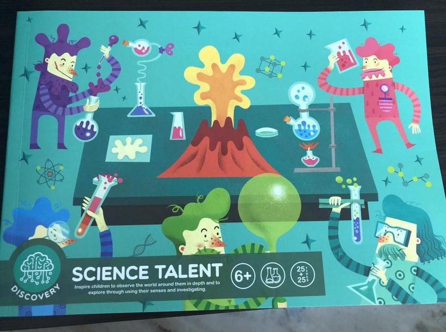 Mideer Science Talent - Bộ Trò Chơi Thực hành thí nghiệm Khoa Học Cho Trẻ 6+ - My Mickey Shop (có bản dịch HDSD)