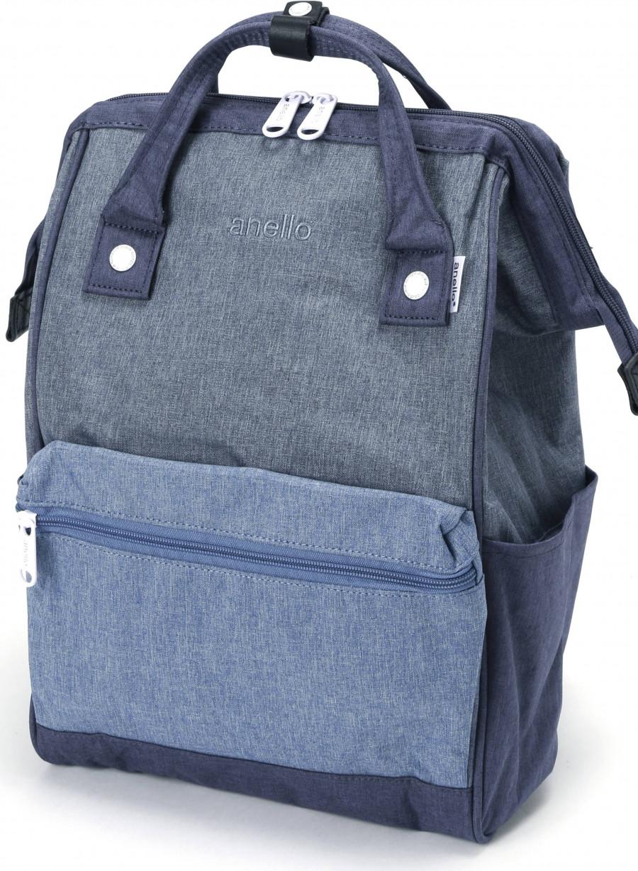 Balo Dây Kéo Anello Phiên Bản Giới Hạn At - B2261 - Màu Xanh Denim