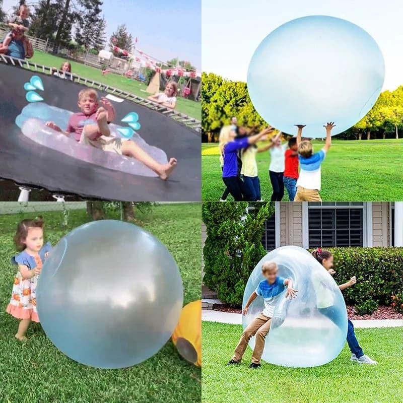 Combo 6 bóng bơm hơi vận động siêu dai siêu khổng lồ Explosive Bubble