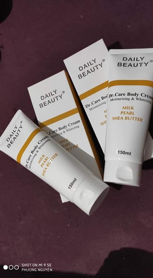 Combo 5 hộp Kem dưỡng thể Daily Beauty Dr.Care Body Cream sản phẩm nhập khẩu chính ngạch Hàn Quốc