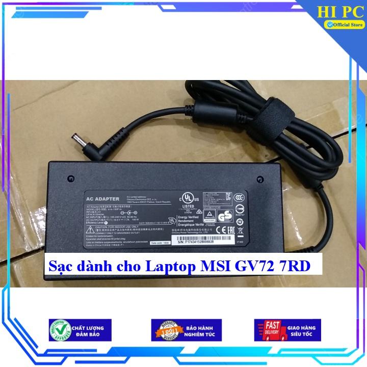 Sạc dành cho Laptop MSI GV72 7RD - Kèm Dây nguồn - Hàng Nhập Khẩu