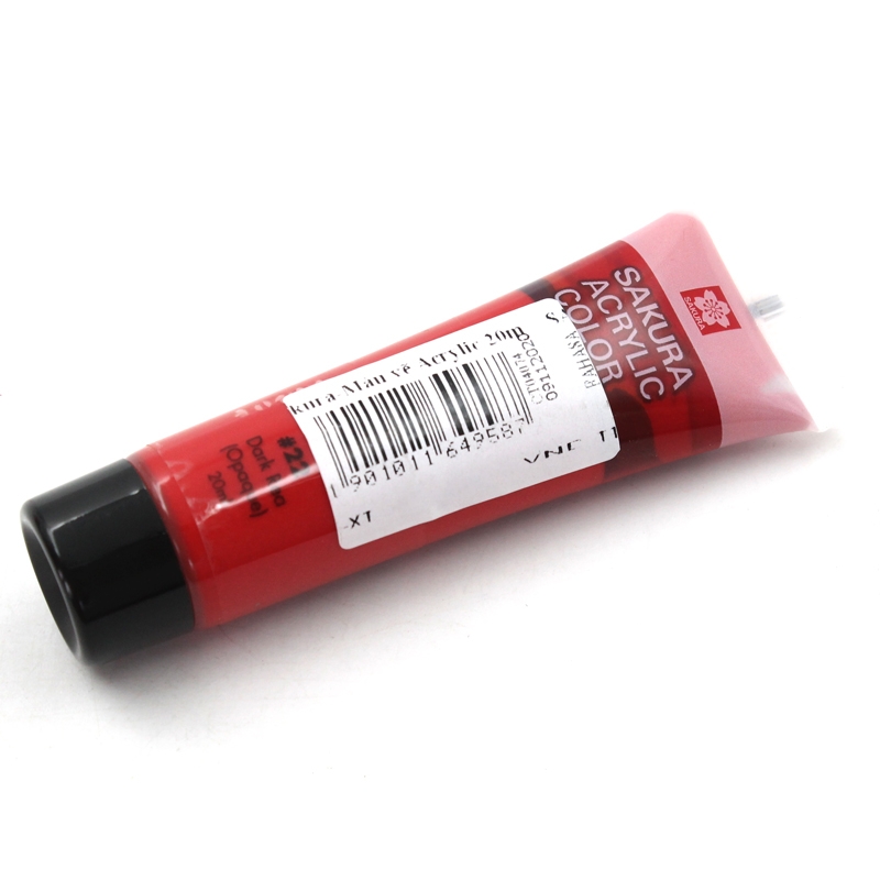 Màu Vẽ Acrylic Sakura 20ml - Màu Dark Red