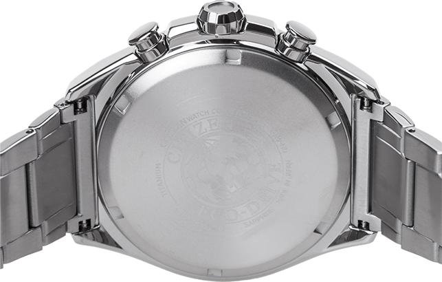 Đồng Hồ Nam Dây Titanium Citizen CA0351-59E (45mm) - Bạc