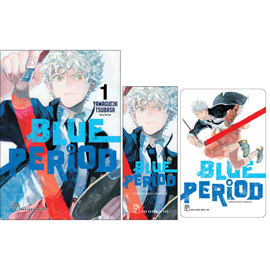 Blue Period - Tập 1 - Tặng Kèm Bookmark Giấy 2 Mặt + Card Nhựa PVC