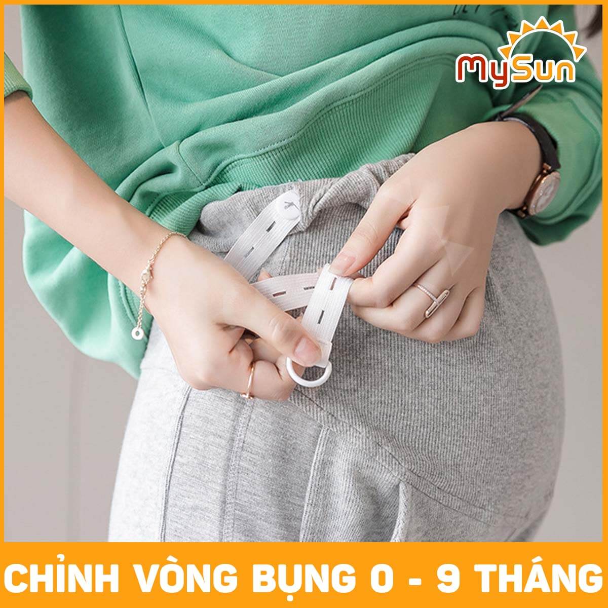 Quần dài nỉ bà bầu mùa Thu Đông đẹp cho bà bầu 0 - 9 tháng mặc đi làm công sở, ở nhà MySun