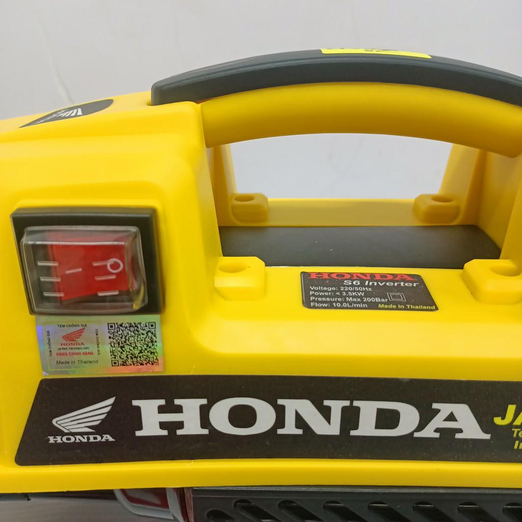 Máy rửa xe Honda S6 giá rẻ Model 2021 Có mã QR CODE