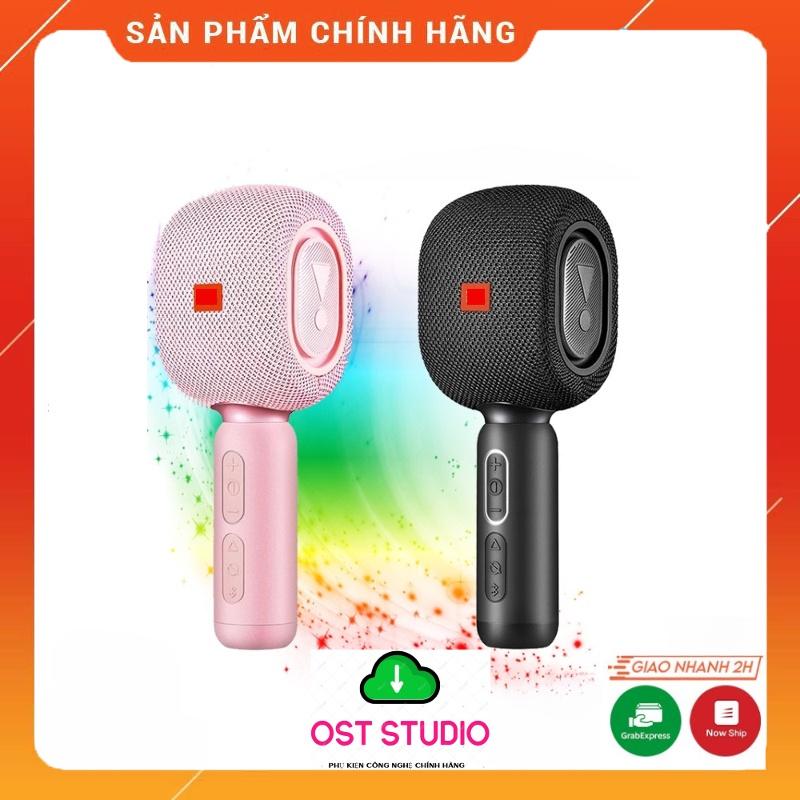 Micro Hát Karaoke Bluetooth KMC-500 Phiên Bản Thần Tượng, Kèm Loa Cao Cấp, Chất Lượng Âm Thanh Trong Trẻo