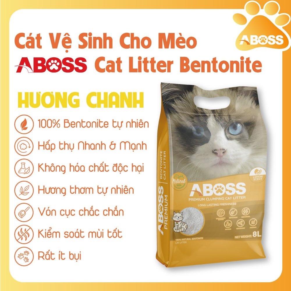 Cát vệ sinh Aboss cho mèo