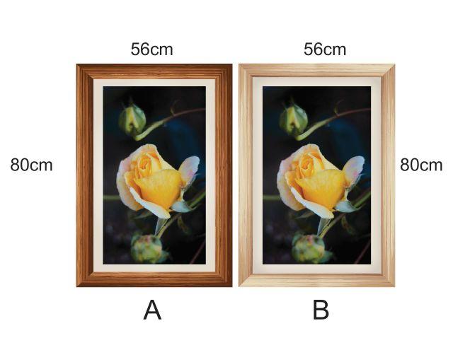 Tranh dán tường hoa phong thủy 153_56cm x 80cm_DECAL VIP