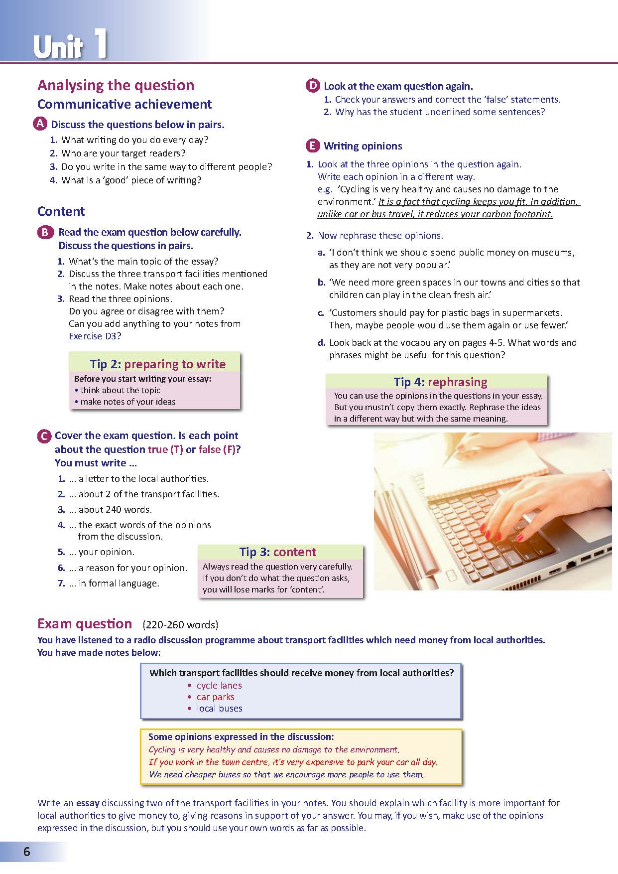 Writing success Advanced level C1-C2