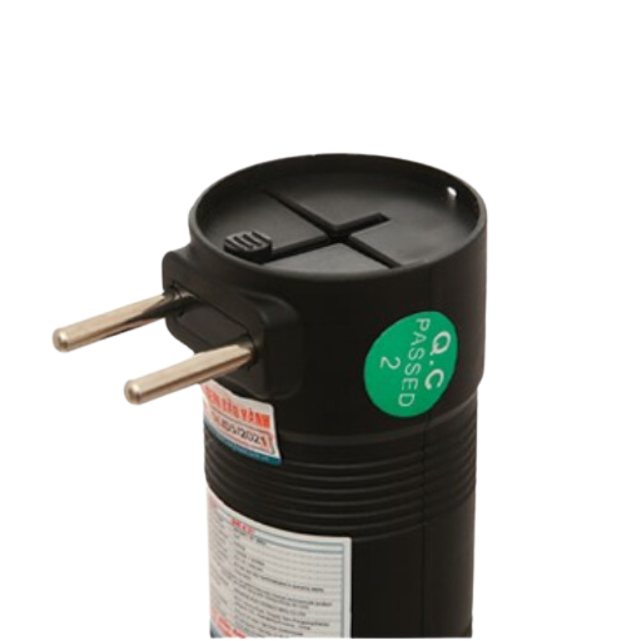 Đèn Pin Tay Cầm Cỡ Lớn Sunhouse SHE-4111 - Đen Đỏ