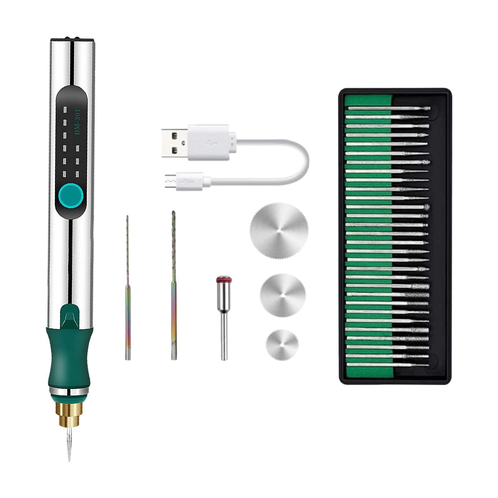 Mini Micro Engraver Pen Jewelry Engraving Tool Kit Precision