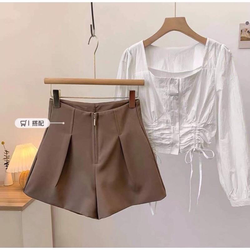 Quần short nữ cạp liền siêu xinh