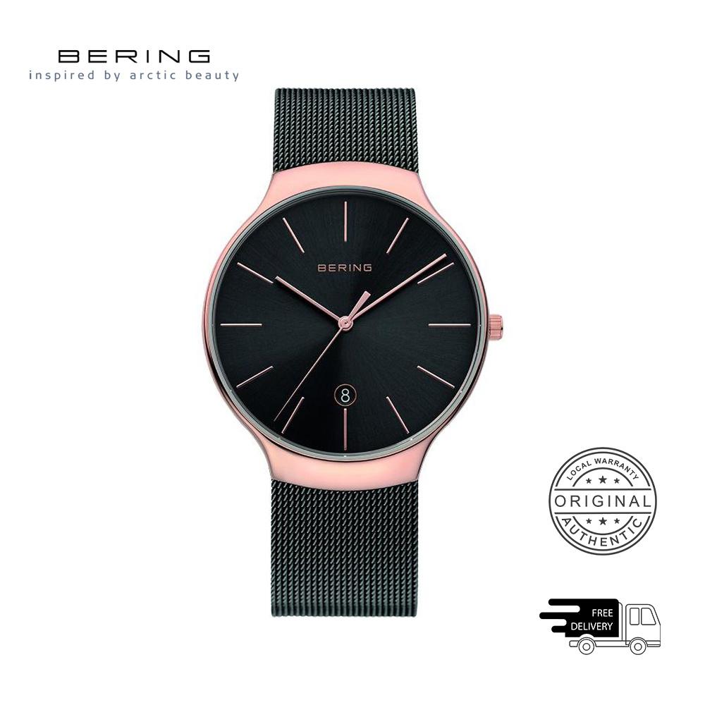 Đồng Hồ Unisex Bering Classic Màu Đen 13338-262