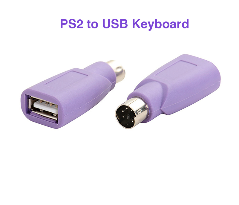 ĐẦU CHUYỂN PS2 RA USB CHO CHUỘT VÀ BÀN PHÍM