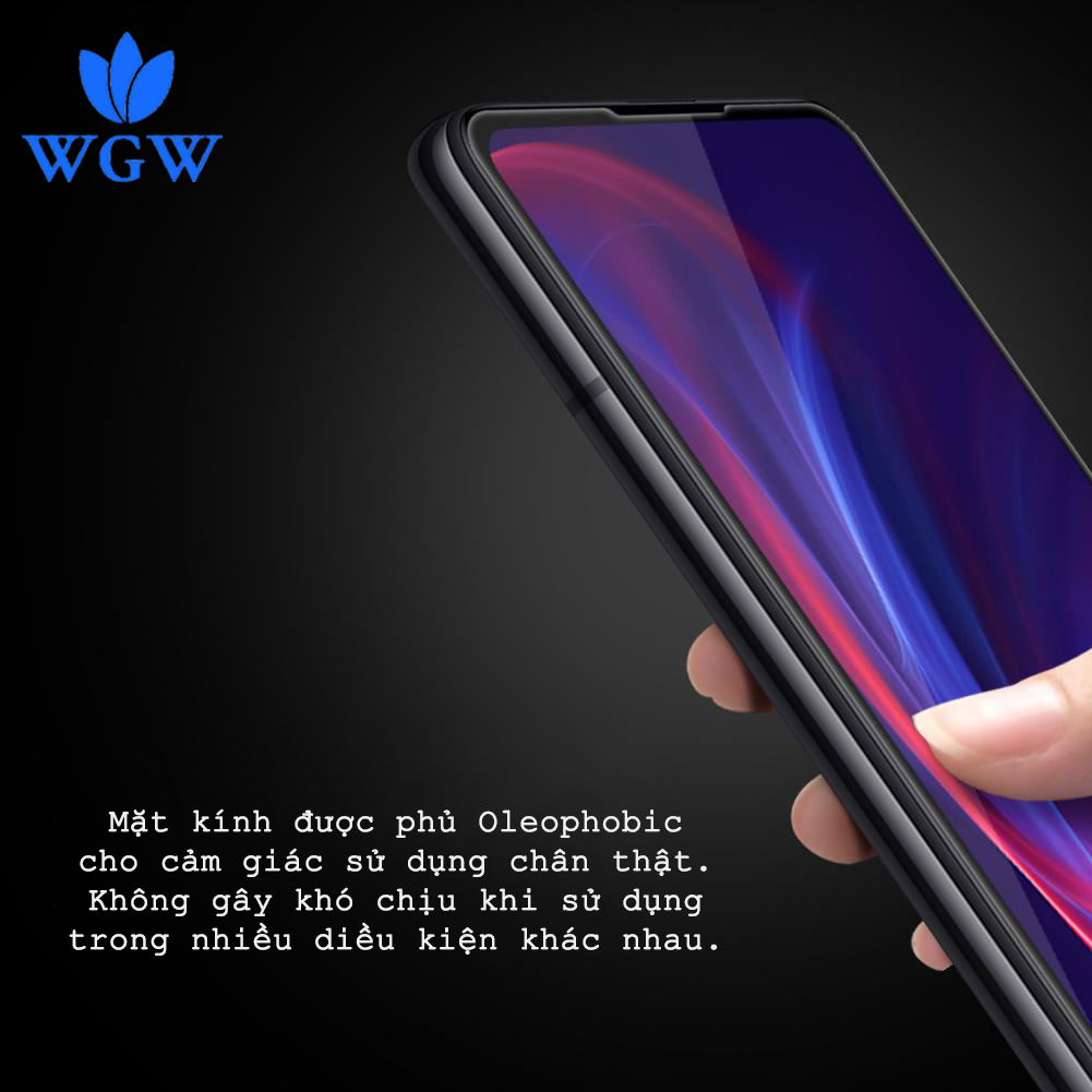 Kính Cường Lực 21D cho XIAOMI REDMI NOTE 8 PRO Full Keo Màn Hình 21D SIÊU BỀN, SIÊU CỨNG, ÔM SÁT MÁY - WGW CHÍNH HÃNG