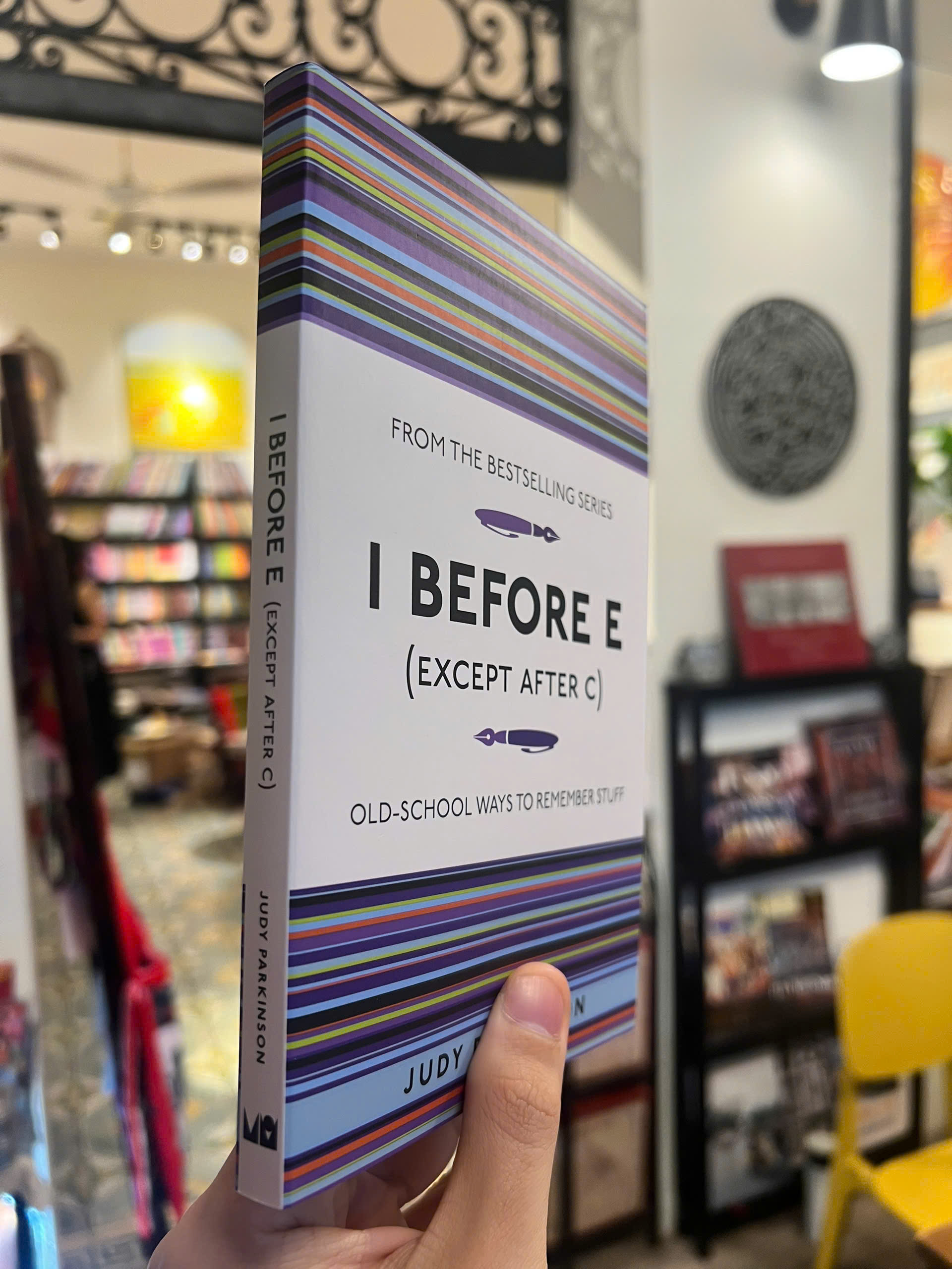 Sách - I Before E (Except After C): Old-School Ways to Remember Stuff | Ngoại văn Nhập khẩu
