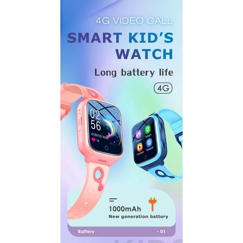 Đồng Hồ Thông Minh Cho Bé 4G CLEVER HIPPO TOY CLEVERKID