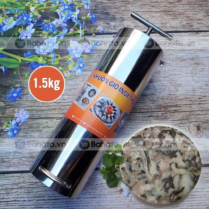 Khuôn Làm Giò Thủ 1.5kg Inox Cao Cấp Thu Thảo
