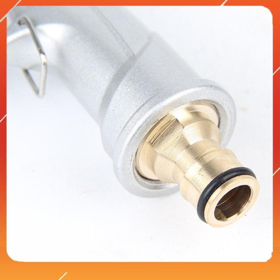 Bộ dây vòi xịt bơm nước tưới rửa , tăng áp 3 lần, loại 15m 206701 đầu đồng,cút đồng+ đai