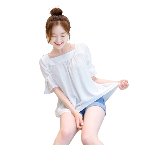 Áo Kiểu Tay Cách Điệu Xinh Đẹp