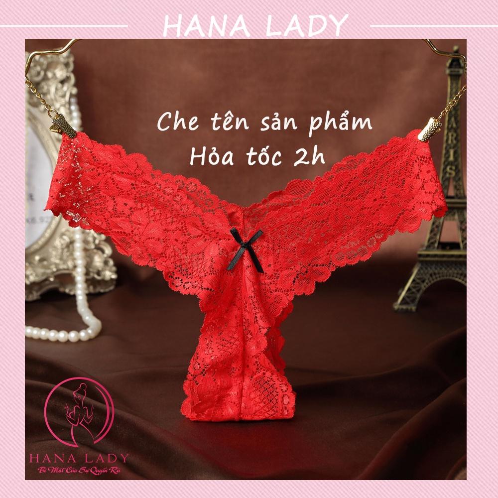 Quần lót lọt khe ren sexy - Chip ren chữ Y quyến rũ phối nơ đáng yêu gợi cảm LK013