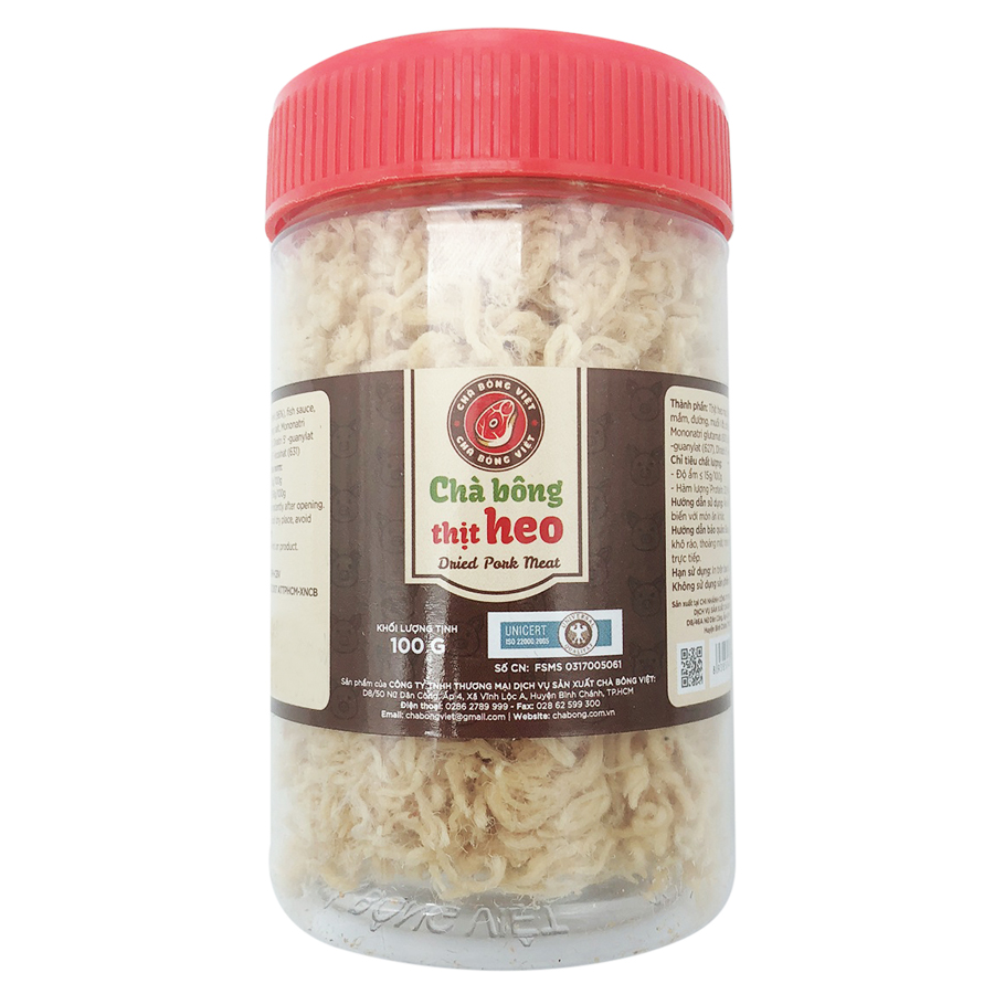Chà Bông Thịt Heo - Chà Bông Việt