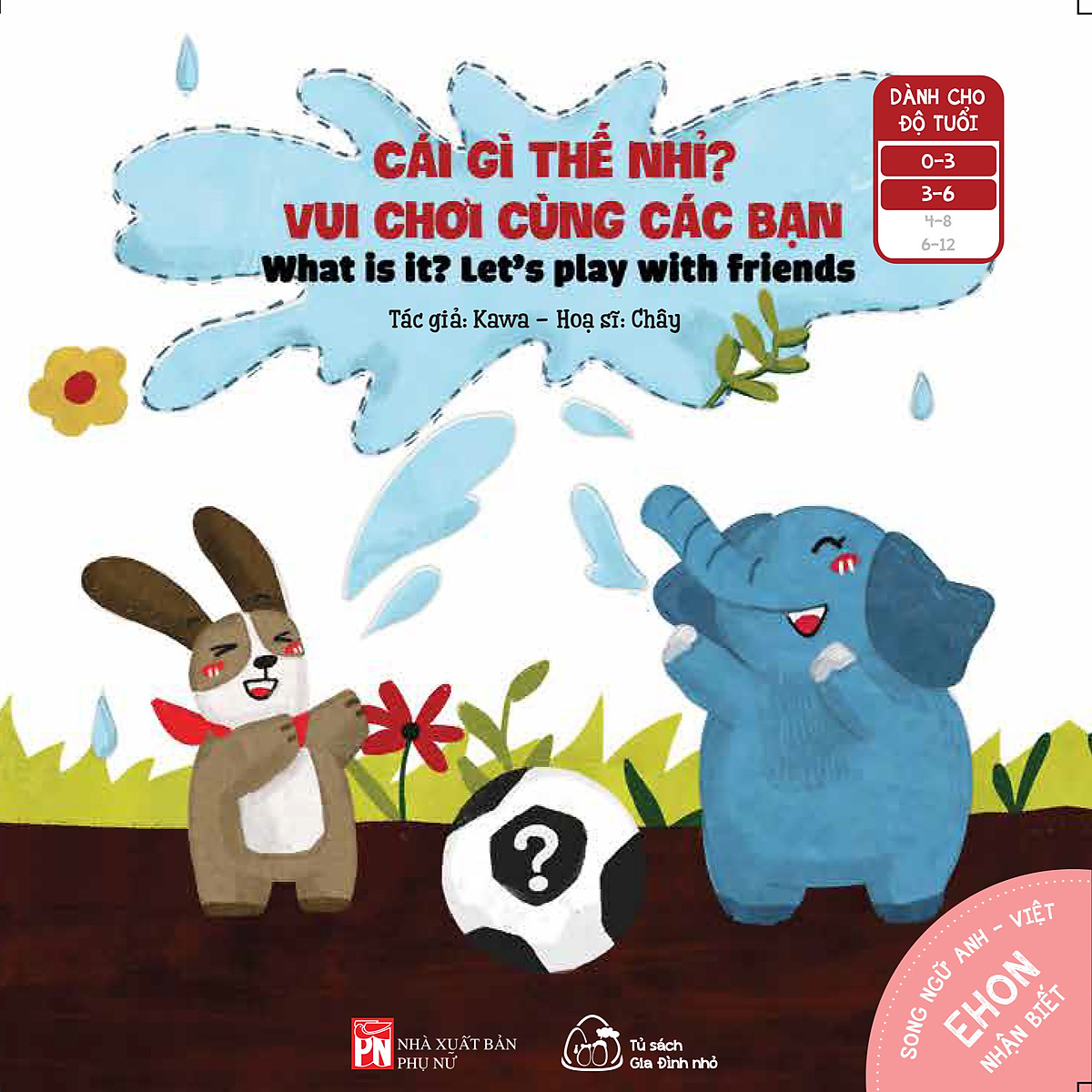 Sách Muki - Bộ 4 Cuốn Ehon Nhận Biết Song Ngữ Anh - Việt: Cái Gì Thế Nhỉ (Từ 0-6 Tuổi)