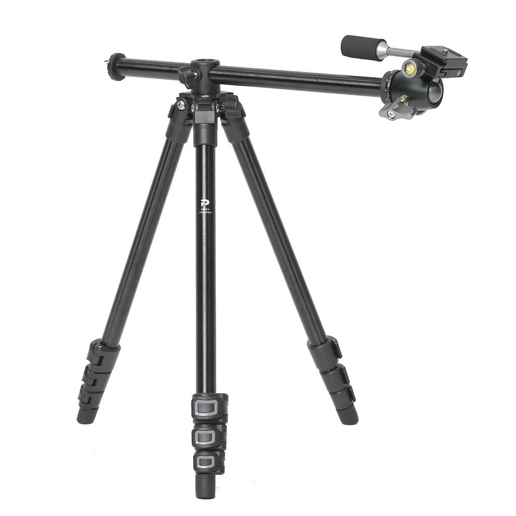 Chân máy ảnh tripod Beike Q-202F, Thanh ngang - Hàng chính hãng