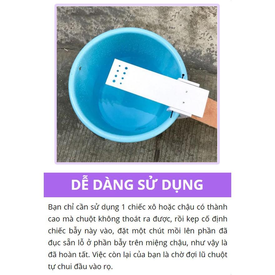 BẪY CHUỘT SIÊU ĐƠN GIẢN