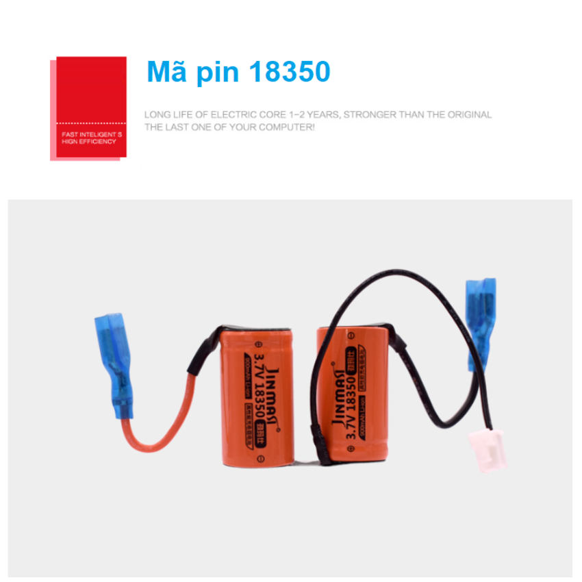 Pin Jinmasi dùng cho dòng máy xaysinhto MR MR9600 Li-ion 7.4V, 900mAh - JM9600 ( râu)