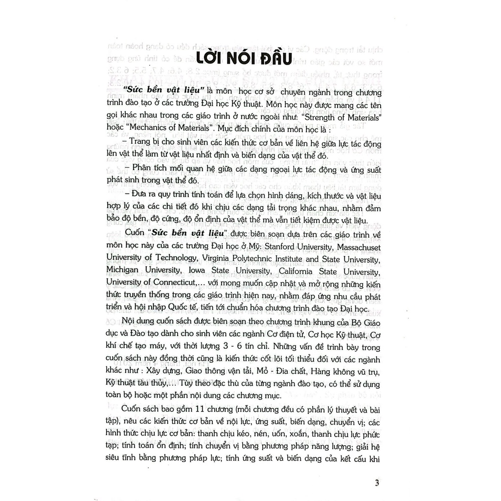 Sức Bên Vật Liệu - Lý Thuyết Và Bài Tập ( Dùng Trong Các Trường Đại Học Kỹ Thuật)
