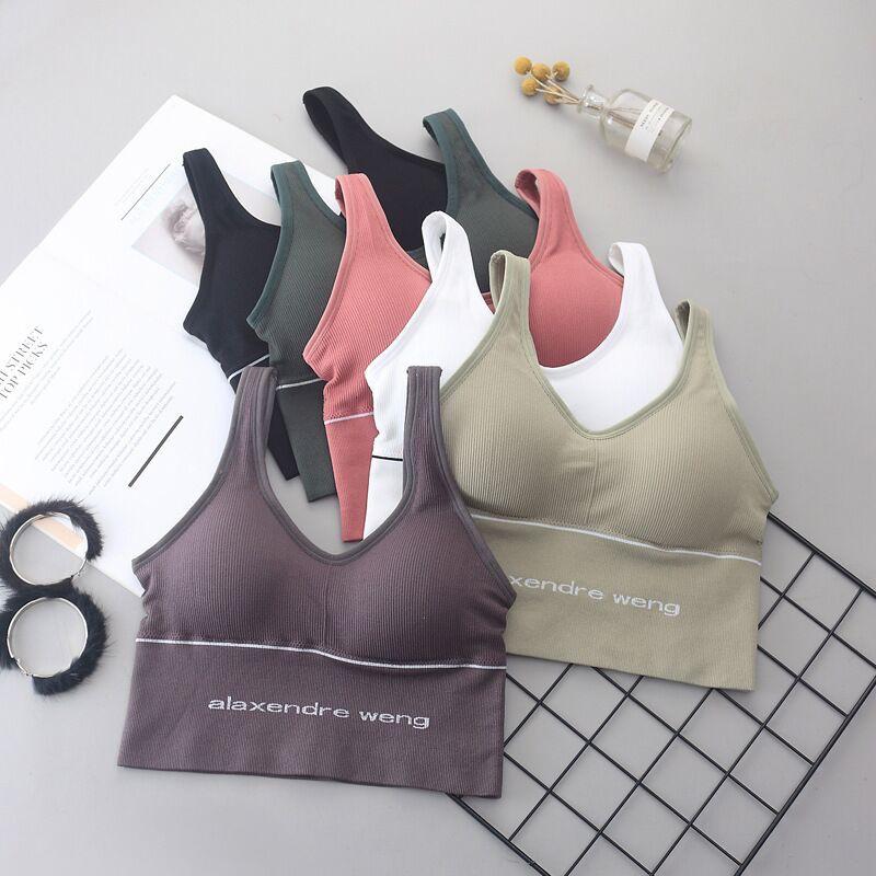 Áo bra tập gym yoga có miếng lót ngực cá tính AC/096