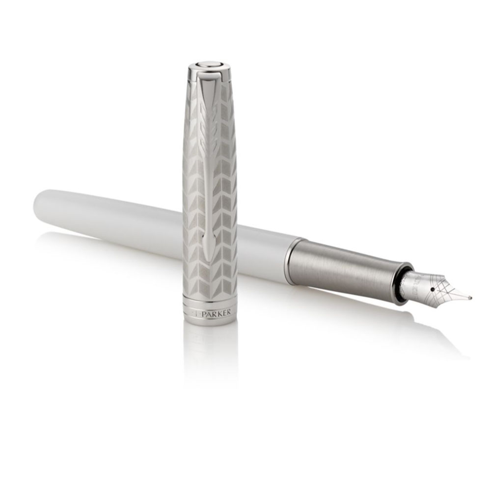 Bút máy cao cấp Parker Sonnet MetalPearl CT 18K GB-1931548