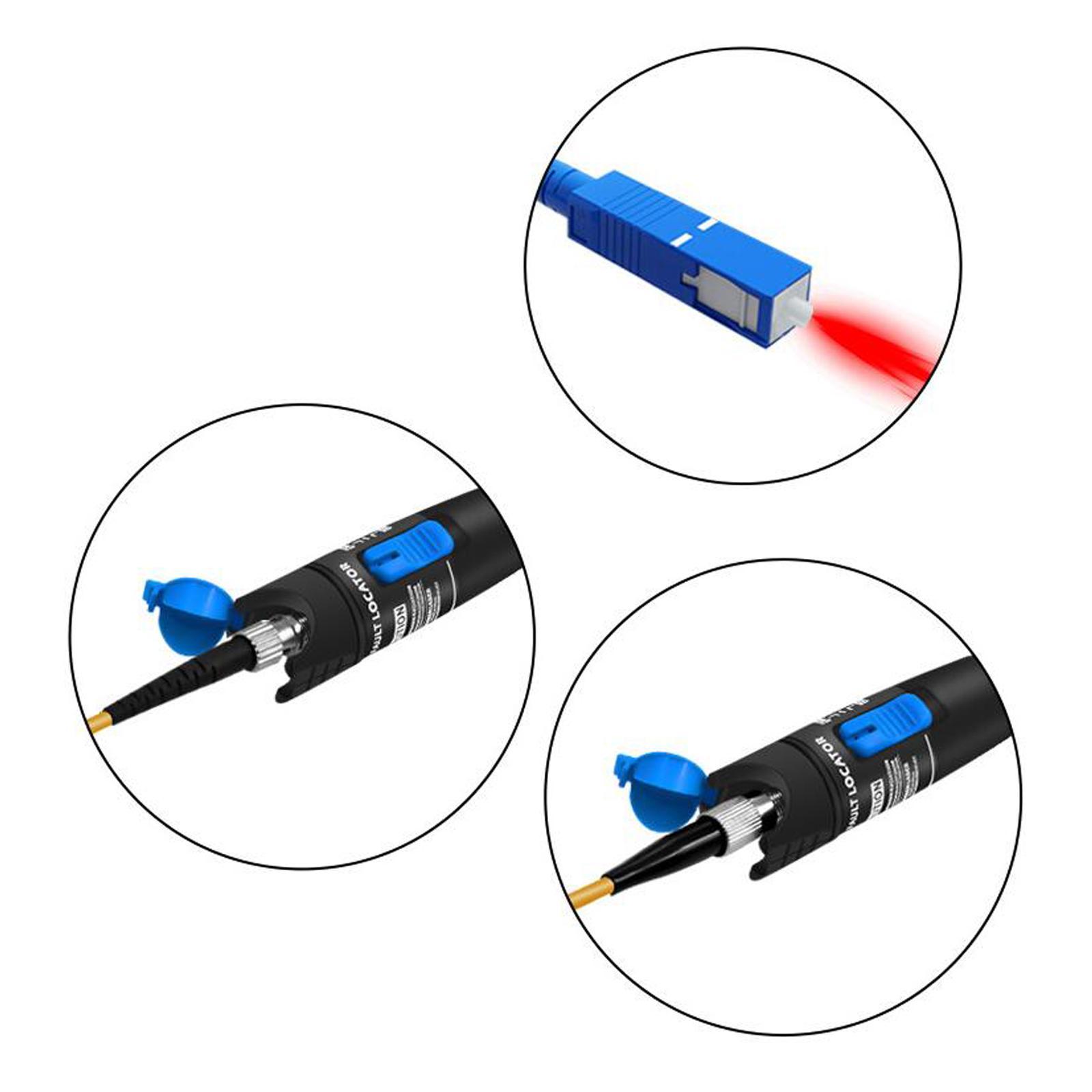 Fiber Optic Source Tester Meter Network Cable Test for FC,SC,ST,LC