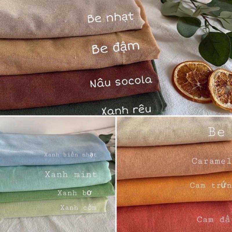 Quần Yếm Linen Ống Rộng Dáng Xoè Dài