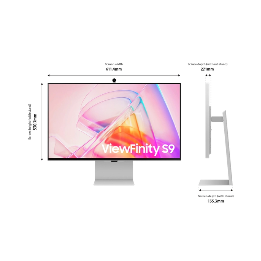 Màn Hình Samsung ViewFinity S9 5K LS27C900PAEXXV 27 inch - Hàng Chính Hãng