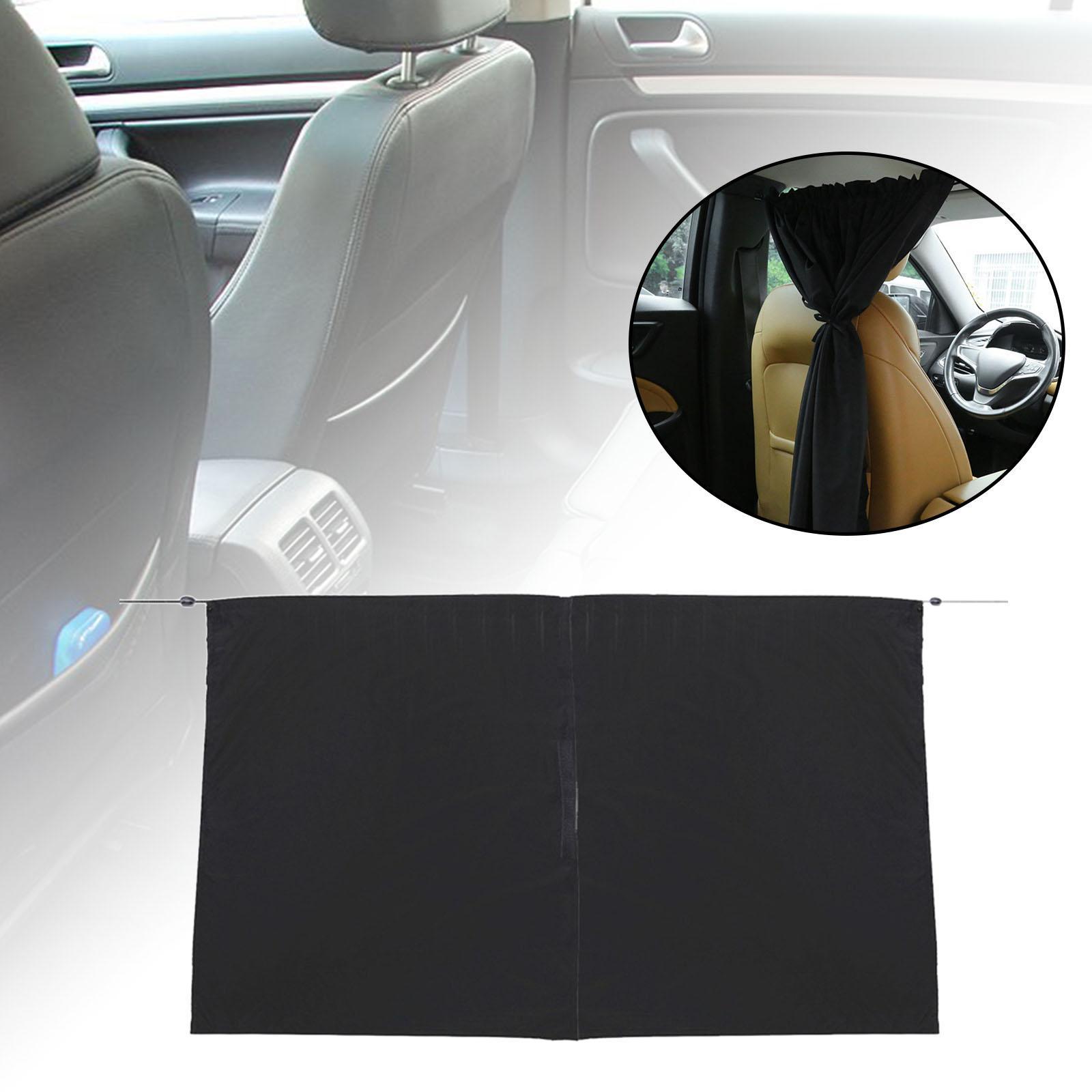 Car Divider Curtain Portable Polyester Lightweight Cover Passenger Protection Shade Sleeping Curtain for Camping SUV Trucks