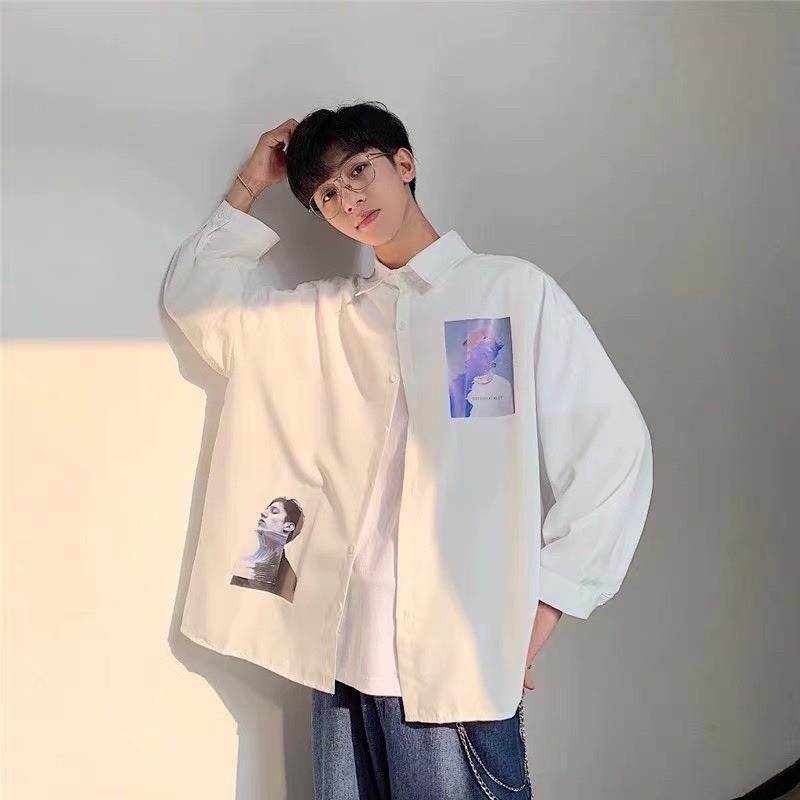 Áo Sơmi In Hình 3 Màu