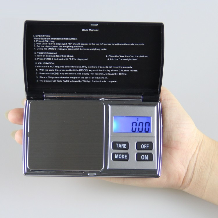 Cân điện tử nhà bếp đa năng, độ chính xác cao tải trọng 200g, 500g, 1kg đa dạng đơn vị cân
