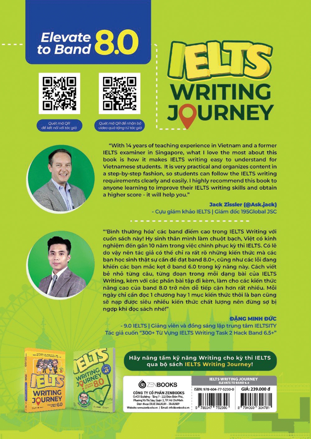 Sách - IELTS Writing Journey: Elevate To Band 8.0