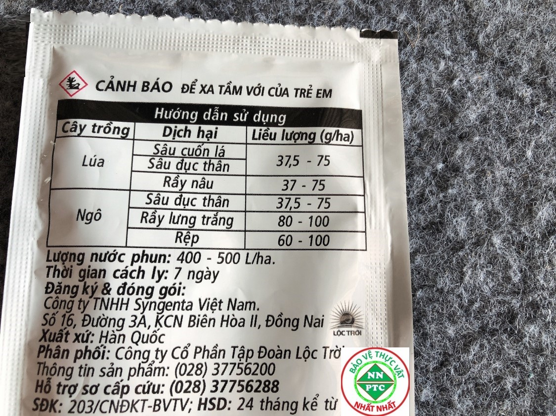 Chế Phẩm Diệt SạCh Sâu Trên Lúa và Bắp(Ngô) Virtako 40 WG Syngenta Thế Hệ Mới