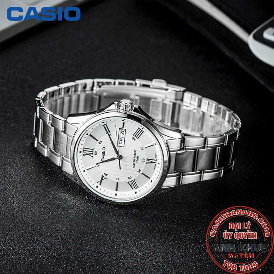 Đồng hồ nam dây kim loại Casio Standard chính hãng MTP-1384D-7AVDF (41mm)