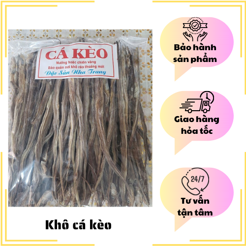 Đặc Sản Nha Trang-️ Khô Cá Kèo Nguyên Con Seavy Gói 500g